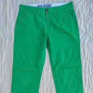 Urban Outfitters Hawkings McGill skinny chino kelly green 33 waist, 31 inseam